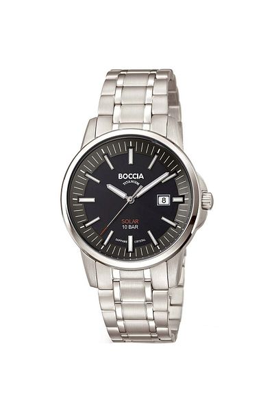 Boccia Mens Watch 3643-04, Quartz, 39mm, 10atm