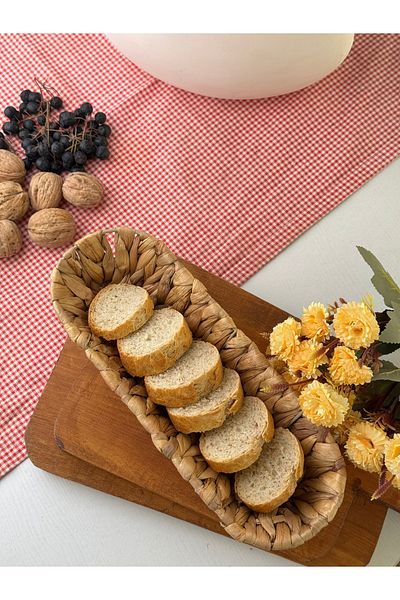 netteucuzluk Wicker Breakfast Bread Basket