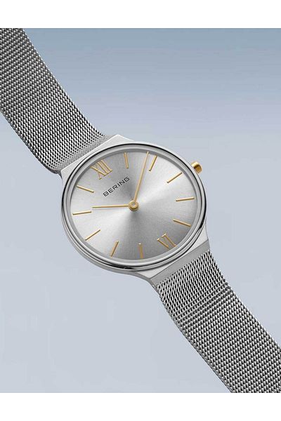Bering Ceas de damă 18434-010, cuarț, 34mm, 3atm