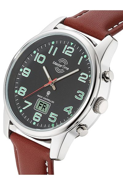 Master Time Mens Watch Mtga-10426-22l, Quartz, 41mm, 3atm