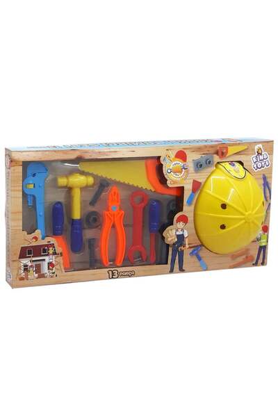 Genel Markalar King Toys Kasklı Tamir Seti ENG-1156