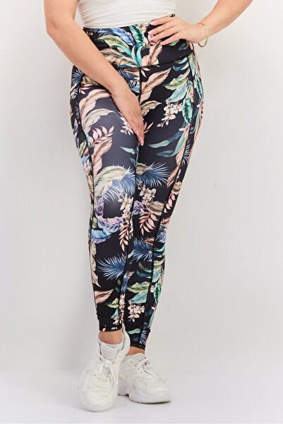 Hurley Women Sportswear Fit Pull On Training Leggings, Multicolor