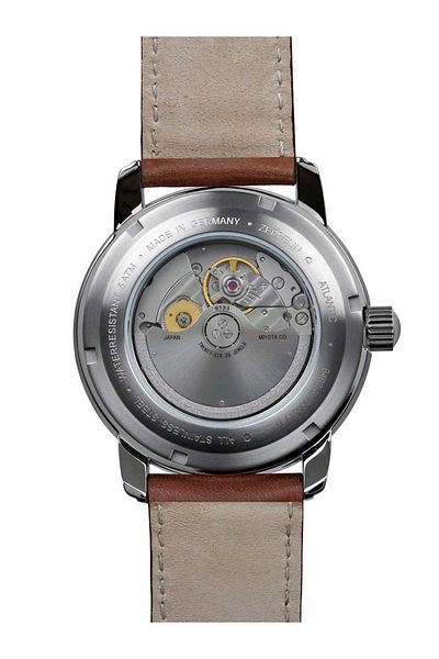 Zeppelin Mens Watch 8462-3, Automatic, 43mm, 5atm
