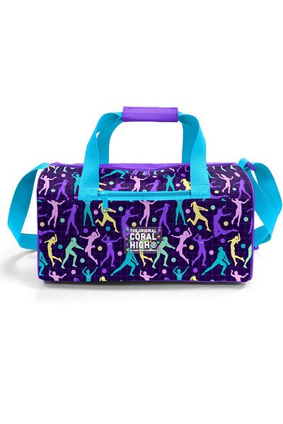 Coral High Geantă sport cu model volei violet 27529