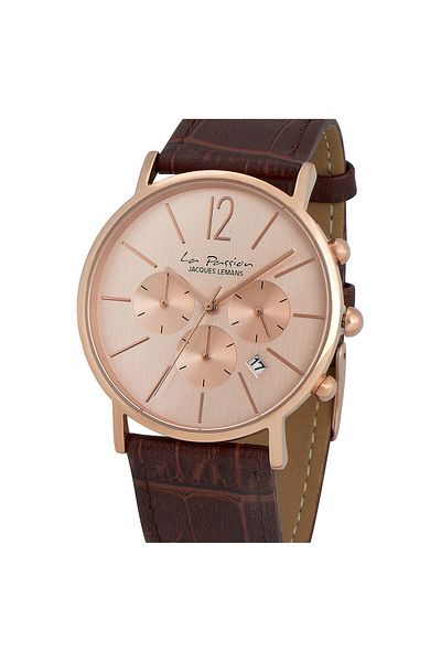 Jacques Lemans Ανδρικό ρολόι Jacques Lemans LP123N, Quartz, 40mm, 5ATM