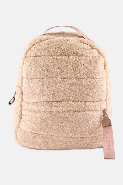 Danskin Women Textured Jules Shealing Backpack 36 H x 32 L x 15 W cm, Beige