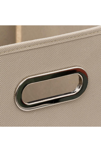 Five Simply Smart Polypropylene and Metal Foldable Storage Box 31 x 31cm