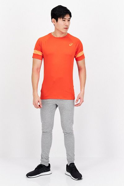 Asics Men Sportswear Fit Short Sleeve Training T-Shirt, Red
