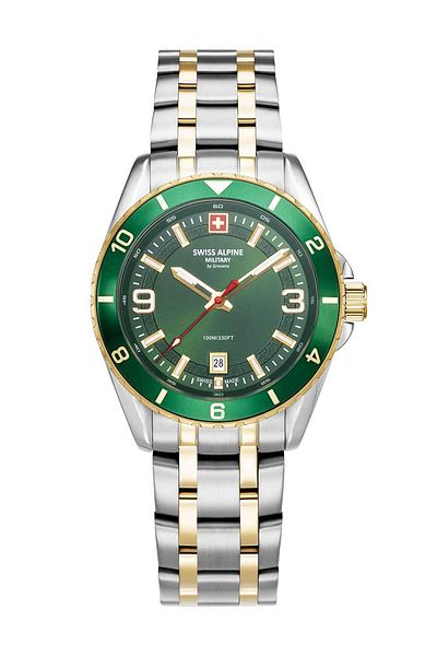 Swiss Alpine Military Ceas de bărbați Swiss Military 7034.1144, cuarț, 42 mm, 10ATM