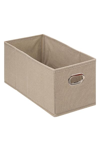 Five Simply Smart Polypropylene and Metal Foldable Storage Box 15 x 31cm