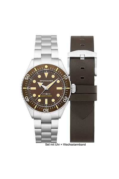 SPINNAKER Mens Watch Sp-5097-33, Automatic, 40mm, 30atm