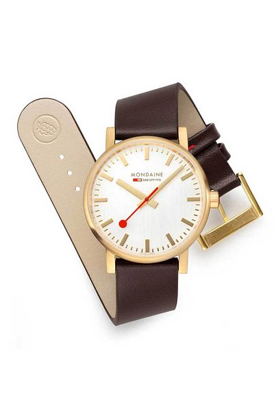 MONDAINE Ceas bărbătesc MSE.40112.LGV, cuarț, 40mm, 3ATM
