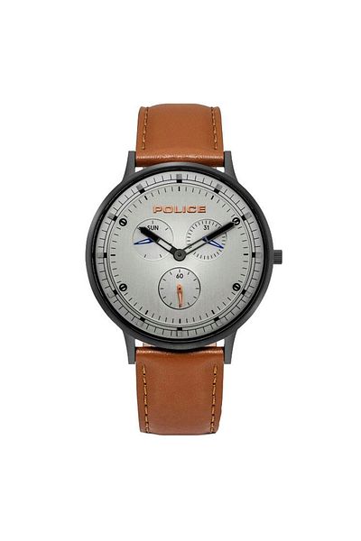Police Ανδρικό ρολόι Police PL15968JSB.04, Quartz, 42mm, 3ATM