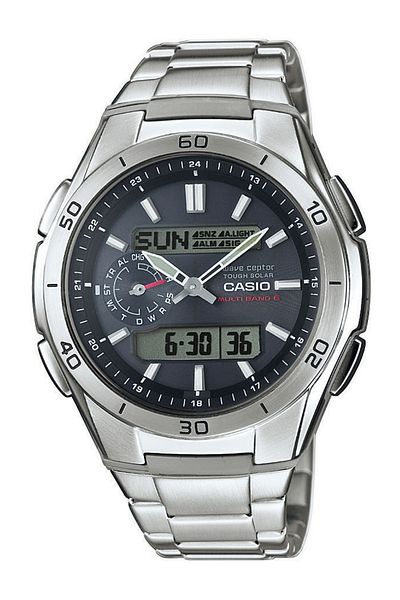 Casio Mens Watch Wva-m650d-1aer, Quartz, 44mm, 10atm