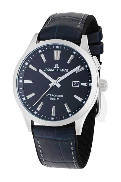 Jacques Lemans Ανδρικό ρολόι Jacques Lemans 1-2130C, Quartz, 42mm, 10ATM