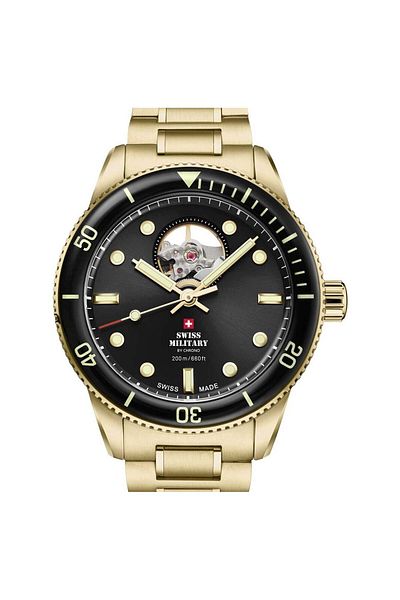 Swiss Military Mens Watch Sma34106.14, Automatic, 42mm, 20atm