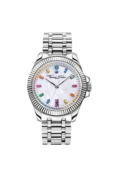 Thomas Sabo Ceas de damă Wa0394-201-201, cuarț, 33mm, 5atm