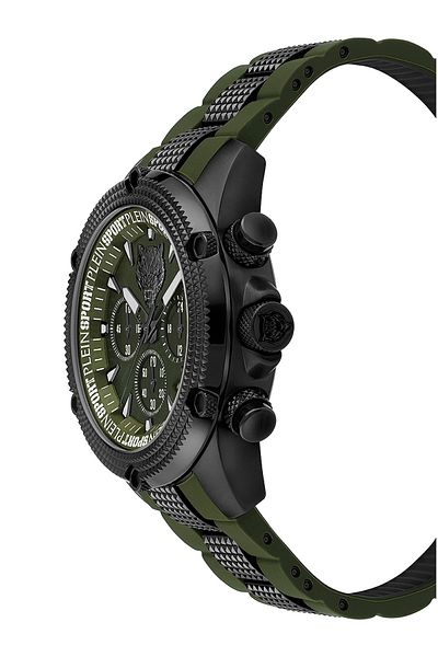 Plein Sport Ανδρικό ρολόι Plein Sport PSDBA0223, Quartz, 44mm, 5ATM