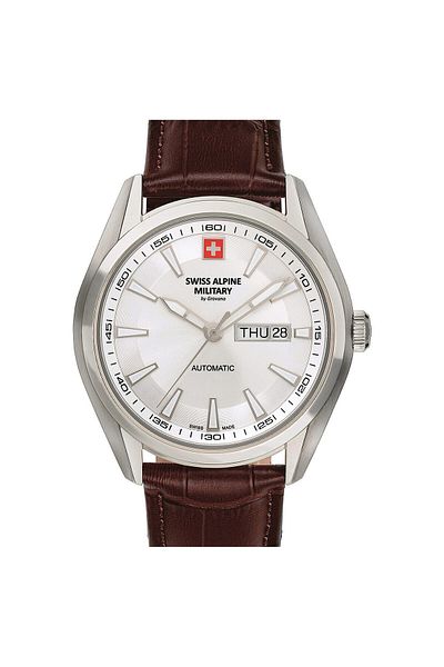 Swiss Alpine Military Mens Watch Swiss Military 7090.2532, Automatic, 43mm, 10atm