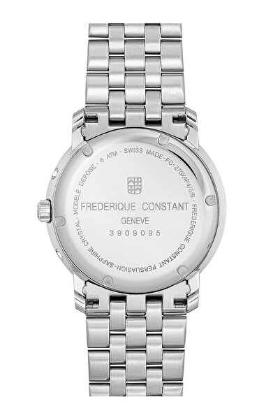 Frederique Constant Mens Watch Frederique Constant FC-270N4P6B, Quartz, 40mm, 5ATM