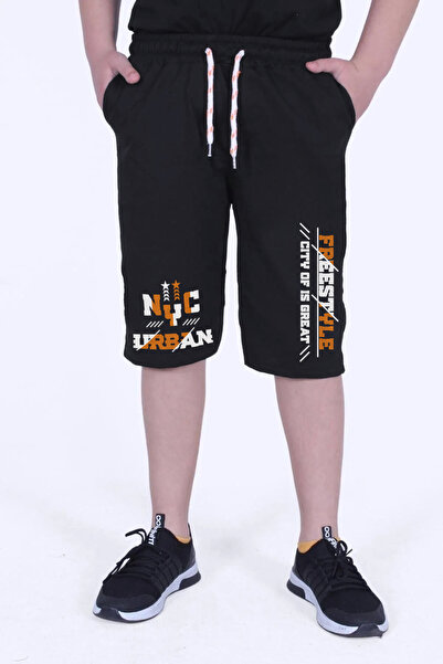 panios kids Capri cu buzunar dublu pentru băiat cu imprimeu Freestyle