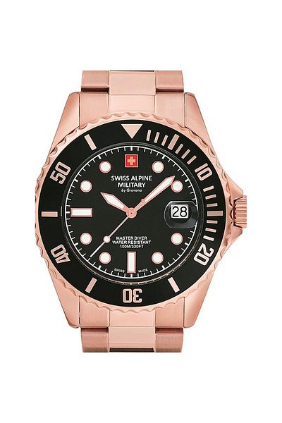 Swiss Alpine Military Mens Watch Swiss Military 7053.1167, Quartz, 42mm, 10atm