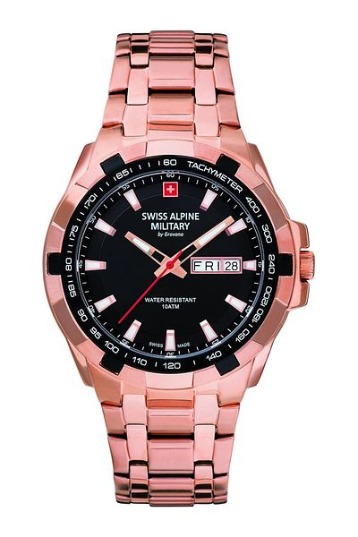 Swiss Alpine Military Mens Watch Swiss Military 7043.1167, Quartz, 42mm, 10atm