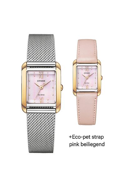 Citizen Ladies Watch Ew5596-66x, Quartz, 22mm, 5atm