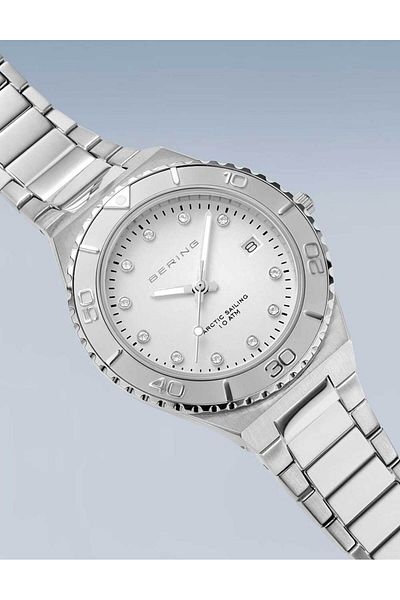 Bering Ceas de damă 18936-704, cuarț, 36mm, 10atm