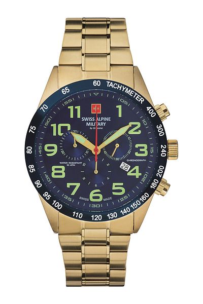 Swiss Alpine Military Mens Watch Swiss Military 70.479.115, Quartz, 45mm, 10atm