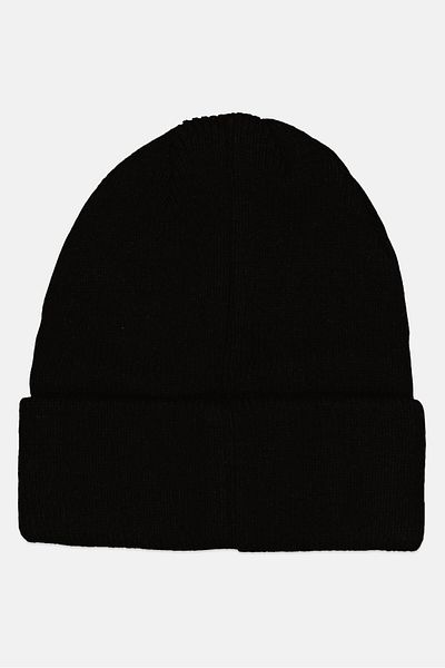 Rainforest Men Embropidered Logo Beanie Hat, Black