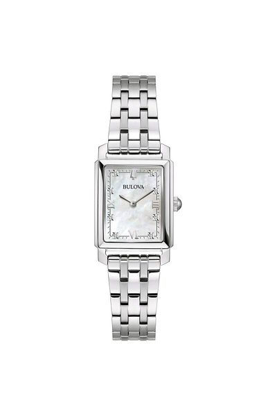 Bulova Γυναικείο ρολόι Bulova 96P244, Quartz, 21mm, 3ATM