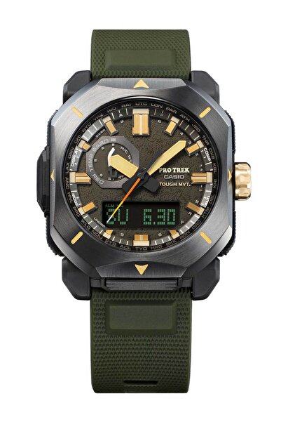 Casio Ceas pentru bărbați Casio PRW-6900Y-3ER, cuarț, 45 mm, 10 ATM