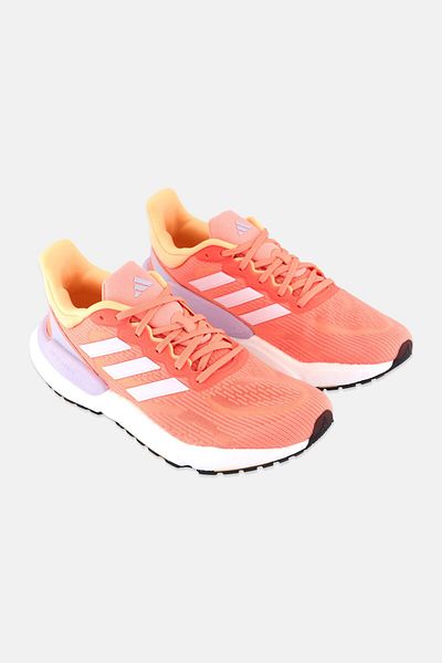 adidas Women Solarboost 5 Lace Up Running Shoes, Coral