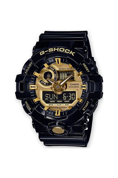 Casio Ανδρικό ρολόι Casio GA-710GB-1AER, Quartz, 53mm, 20ATM