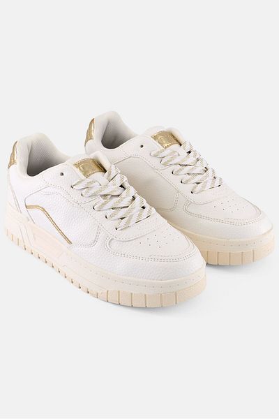 XOXO Women Lace Up Shoes, Off White