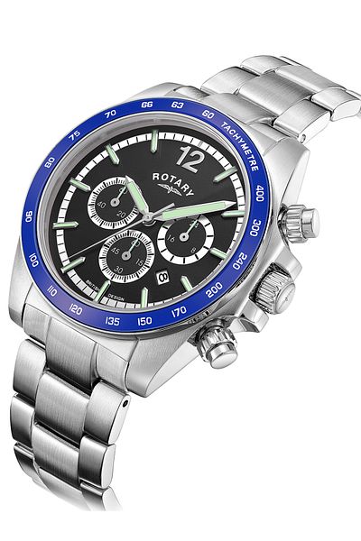 Rotary Mens Watch Gb05440/72, Quartz, 41mm, 10atm