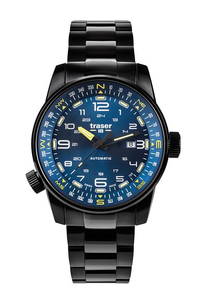 Traser H3 Ανδρικό ρολόι Traser H3 109523, Automatic, 46mm, 10ATM