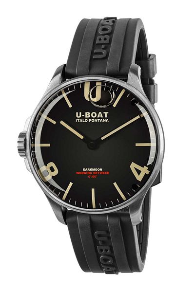 U-BOAT 8463/B Darkmoon 44mm inox 5ATM