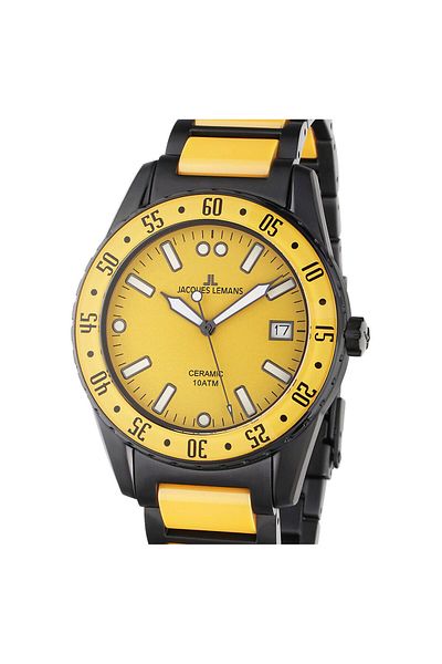 Jacques Lemans Ανδρικό ρολόι Jacques Lemans 42-10I, Quartz, 42mm, 10ATM