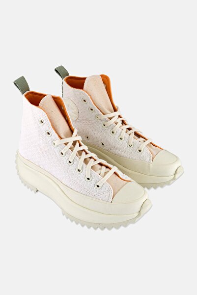 Converse حذاء نسائي خارجي برباط، أبيض