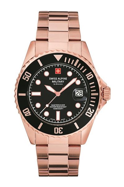 Swiss Alpine Military Mens Watch Swiss Military 7053.1167, Quartz, 42mm, 10atm