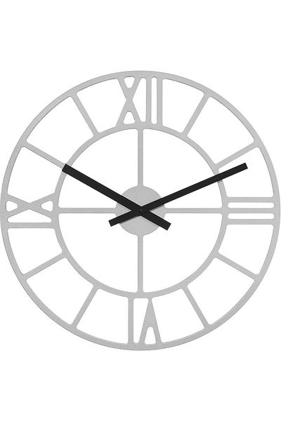 Hermle Wall Clock 30916-x52100, Quartz, White, Analogue, Modern