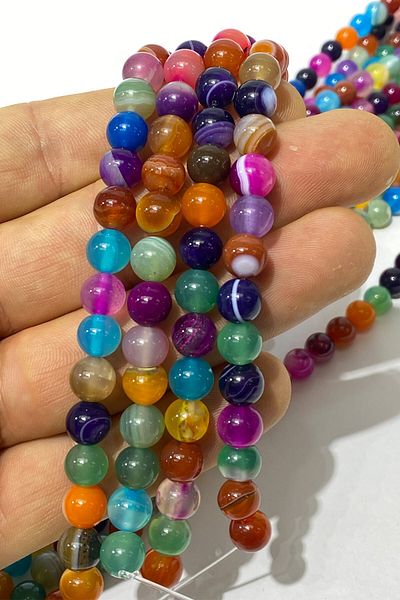 Hayalperest boncuk Agate Natural Stone Beads