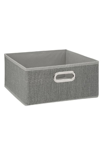Five Simply Smart Polypropylene and Metal Foldable Storage Box 31 x 15cm