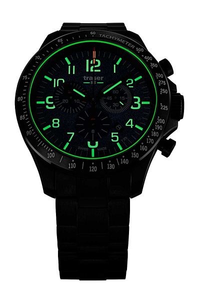 Traser H3 Ανδρικό ρολόι Traser H3 109462, Quartz, 46mm, 10ATM