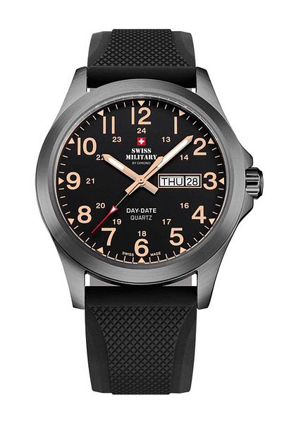 Swiss Military Mens Watch Smp36040.31, Quartz, 42mm, 5atm