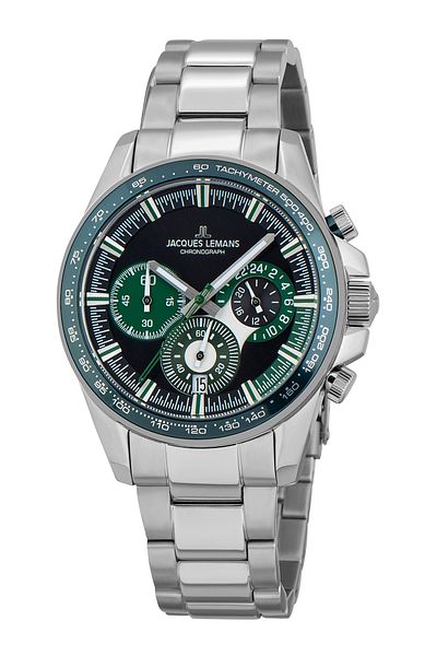 Jacques Lemans Ανδρικό ρολόι Jacques Lemans 1-2127G, Quartz, 40mm, 10ATM