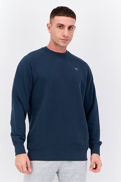 Puma x Select Men Sportswear Fit Long Sleeves Outdoor Sweatshirt, Slate Blue