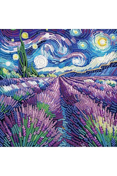 Element 5 d kendin yap 30 cm x 30  cm Elmas mozaik tablo